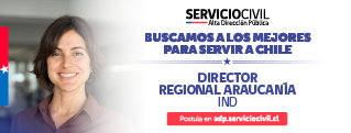 Concurso Servicio Civil Director Regional Araucan&iacute;a IND